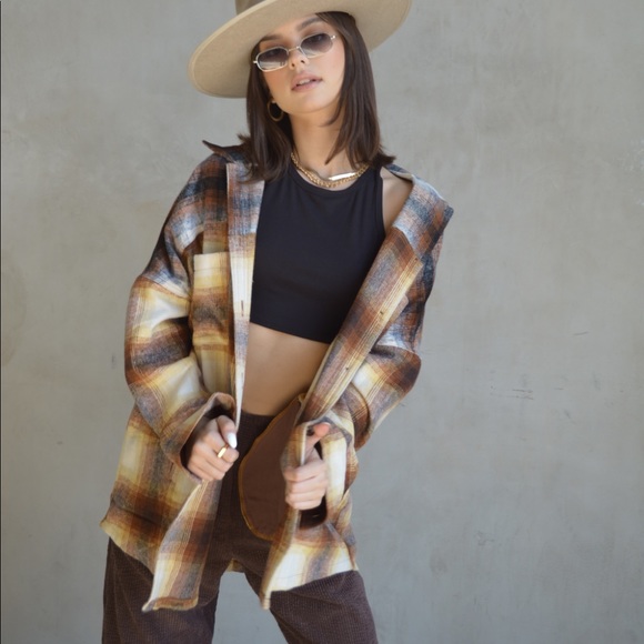 Lake Tahoe Flannel Button Up Jacket - Picture 5 of 10